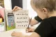 Schoolkid learning at home