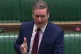 Labour leader Sir Keir Starmer speaking during Prime Ministe