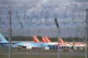 A TUI plane on the runway at Heathrow airport