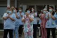 Staff outside Abbeydale Court Care Home