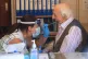 Assistant manager Claire Welford administers a coronavirus s