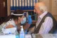 Assistant manager Claire Welford administers a coronavirus s