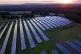 A solar farm
