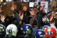 Police clash with protesters during a Black Lives Matter pro