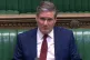 Labour leader Keir Starmer during Prime Minister's Questions