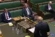 Prime Minister Boris Johnson speaks during Prime Minister's 