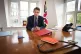 Secretary of State for Education Gavin Williamson in his off