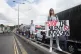 Far-right protesters demonstrate in Dover against immigratio