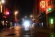 People make their way home from Soho, London, at 22:06hrs, f