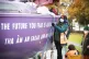Extinction Rebellion Scotland blockade the road with a boat 