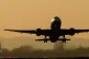 A plane taking off from Heathrow Airport