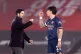 Arsenal manager Mikel Arteta and Hector Bellerin after the P
