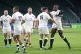 England's Maro Itoje (right) and Jamie George celebrate at t
