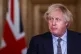 Prime Minister Boris Johnson during a media briefing in Down