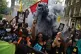 Demonstrators during a 'Kill The Bill' protest against The P