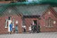 People staying at Napier Barracks in Folkestone, Kent, which