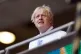 Prime minister Boris Johnson in the stands during the UEFA E