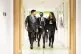 Students at St Columba's High School, Gourock