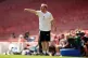 Arsenal manager Jonas Eidevall on the touchline
