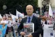 Time for Truth campaign spokesperson Ciaran MacAirt at a dem