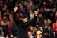 Arsenal manager Mikel Arteta celebrates after the final whis
