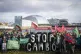 Activists from Friends of the Earth during a demonstration c