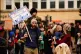 Demonstrators during a ‘Kill The Bill’ protest against T