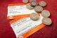 Rail tickets and money