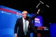 Prime Minister Boris Johnson acknowledges his supporters aft