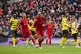 Liverpool's Fabinho celebrates scoring the second goal from 