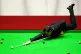 England's Ronnie O'Sullivan in action against Scotland's Joh