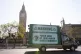 A mobile billboard van, commissioned by human rights organis