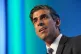 Rishi Sunak speaking at the CBI annual dinner at the Brewery