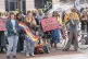 Environmental campaigners from Friends of the Earth protest 