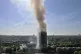 Smoke billowing from the fire that engulfed the 24-storey Gr