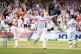 England's Jonny Bairstow (centre) celebrates his century aft