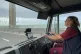 Sharon Downs, 41, a saddle-fitter from Pontypridd, drives he
