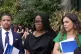 Screen grab taken from PA Video of Jordan Smith, Margaret Sm