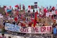 Members of the public and protesters from Hastings and St Le