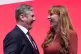 Labour Party leader Sir Keir Starmer congratulates deputy le