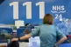 The NHS 24 contact centre at the Golden Jubilee National Hos