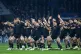 New Zealand's players perform the Haka before the Autumn Int