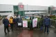 Members of the Communication Workers Union (CWU) on the pick