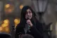 Labour MP Zarah Sultana, speaks during a protest in Whitehal