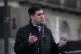 Labour MP for Leeds East, Richard Burgon, speaks during a pr