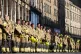 Firefighters outside St Giles' Cathedral in Edinburgh, ahead