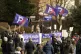 Members of fascist group Patriotic Alternative protest in To