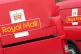A general view of Royal Mail vans