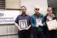 Unison members (left to right) James Denny, George Binette a