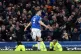 Everton's Michael Keane celebrates scoring their side's firs